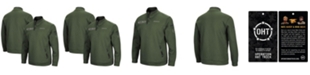 Colosseum Men's Olive Virginia Tech Hokies OHT Military-Inspired Appreciation Digit Quarter-Snap Jacket
